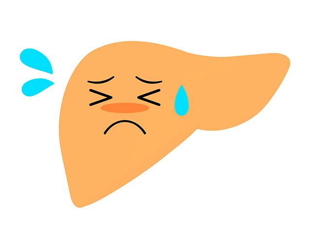苦しむ肝臓